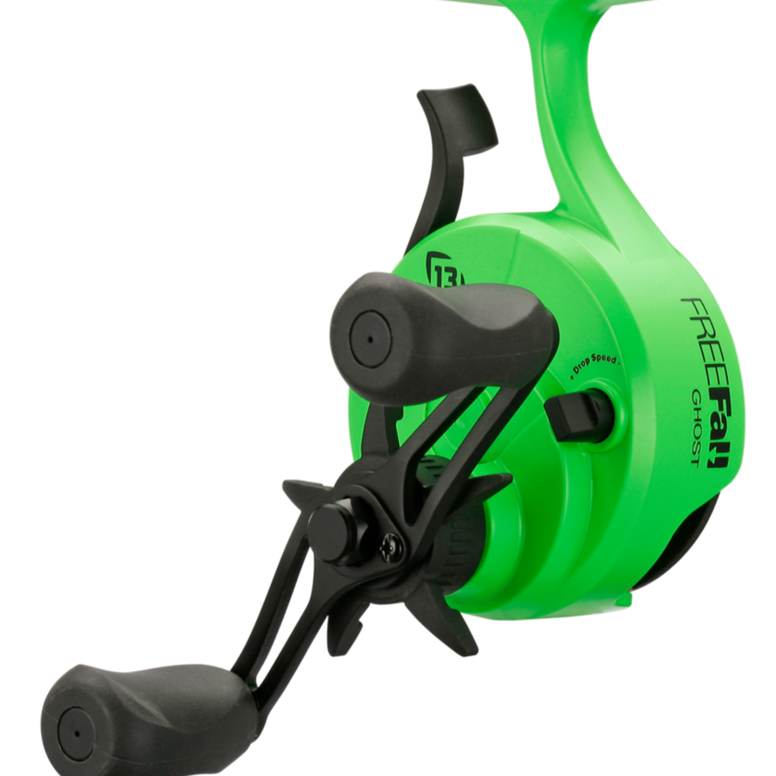 13 Fishing Black Betty FreeFall Ghost Pilkkikela | Vasen