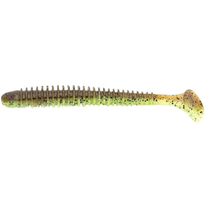 Keitech Swing Impact Jigi 4.5" 6kpl | Green Pumpkin Chartreuse