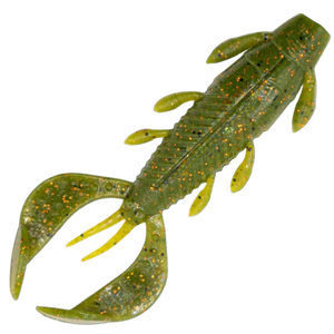 BIM Tackle Panthera Versatile Craw 9.4cm 8.3g Jigi 6kpl | Green Pumpkin CF