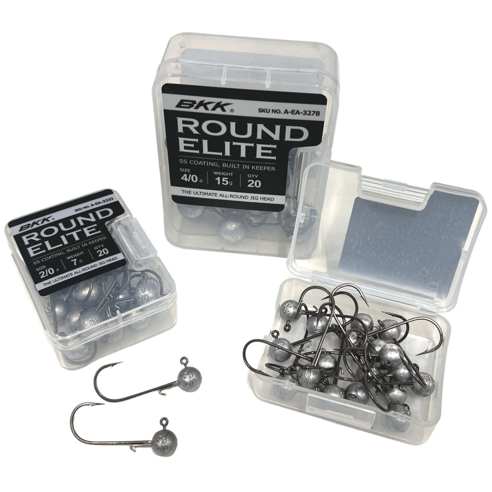 BKK Round Elite Jigipää | 20kpl