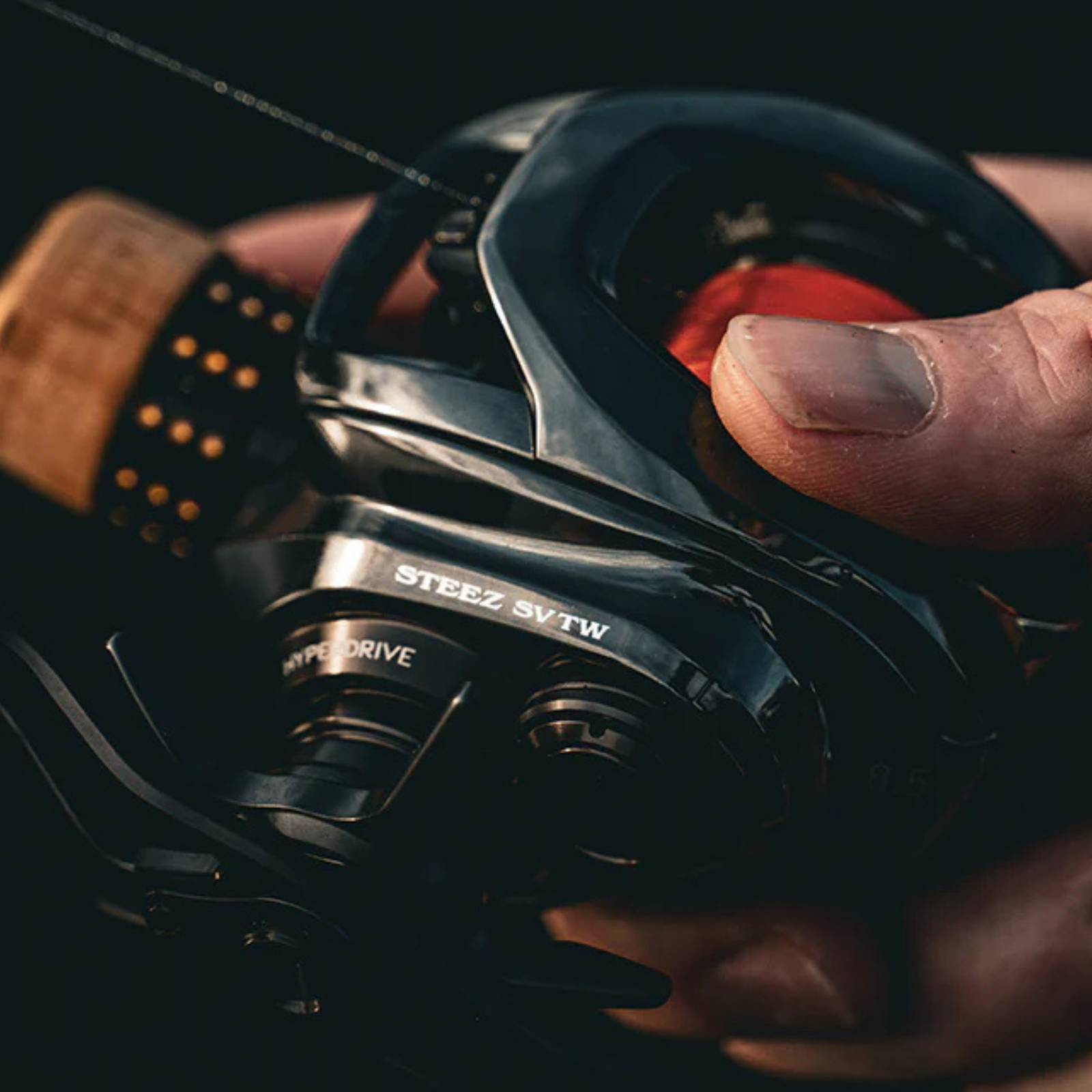 Daiwa 24 Steez SV TW 100HL G Hyrräkela | Left