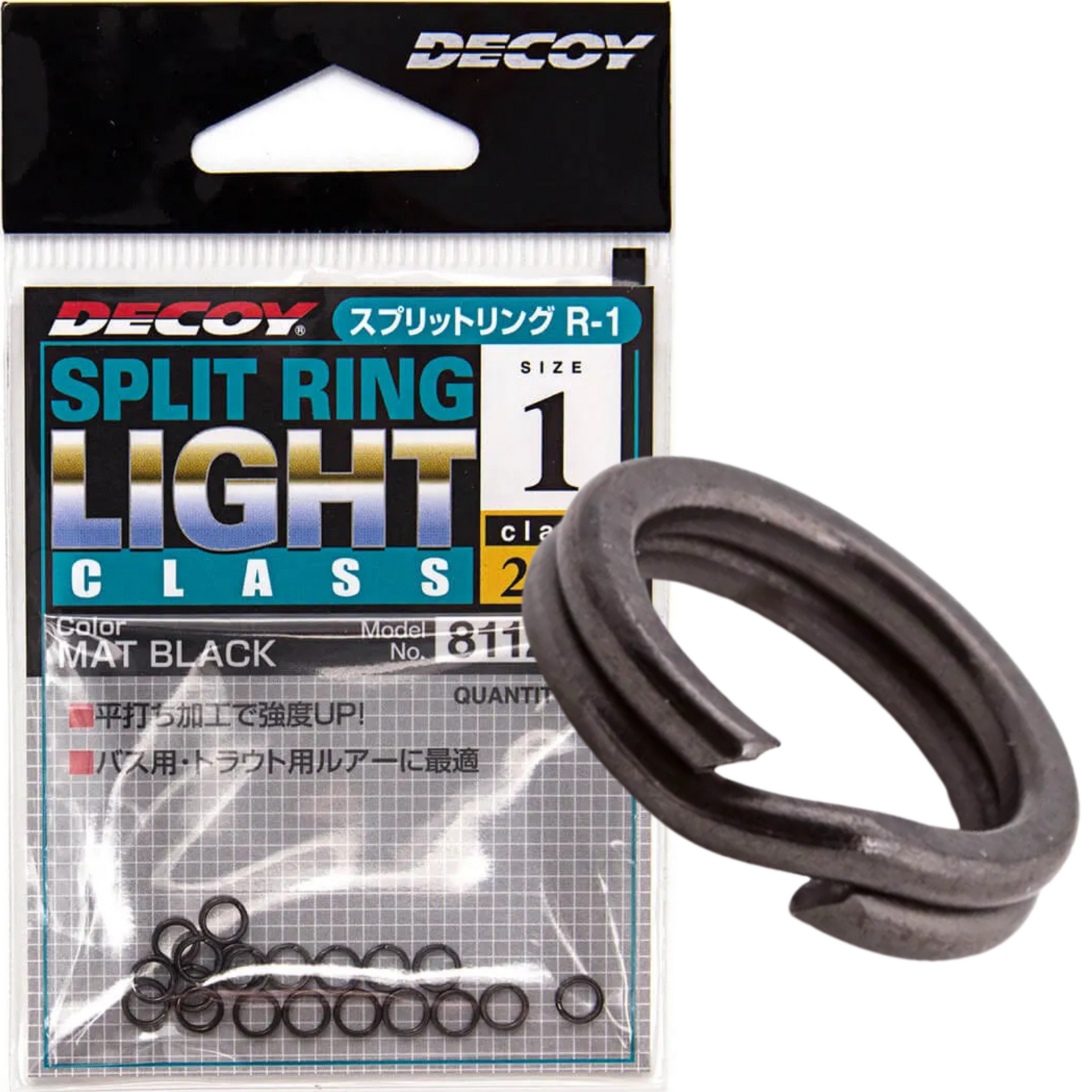 Decoy Split Ring Light Class Uistinrengas 20kpl