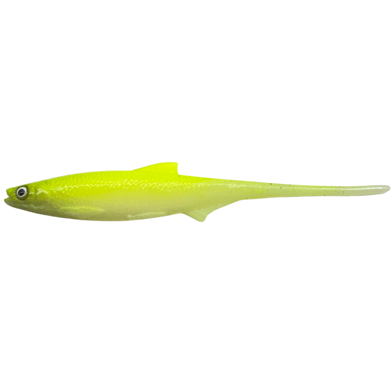 Evä Baits Bleak Spike Tail Jigi 15cm | White Yellow