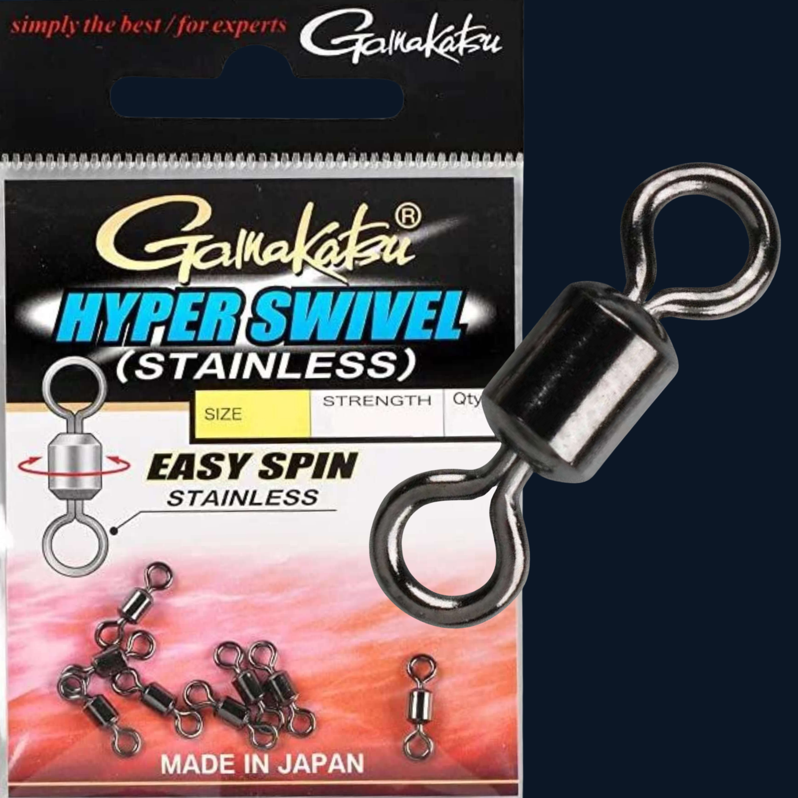 Gamakatsu Hyper Swivel Leikari