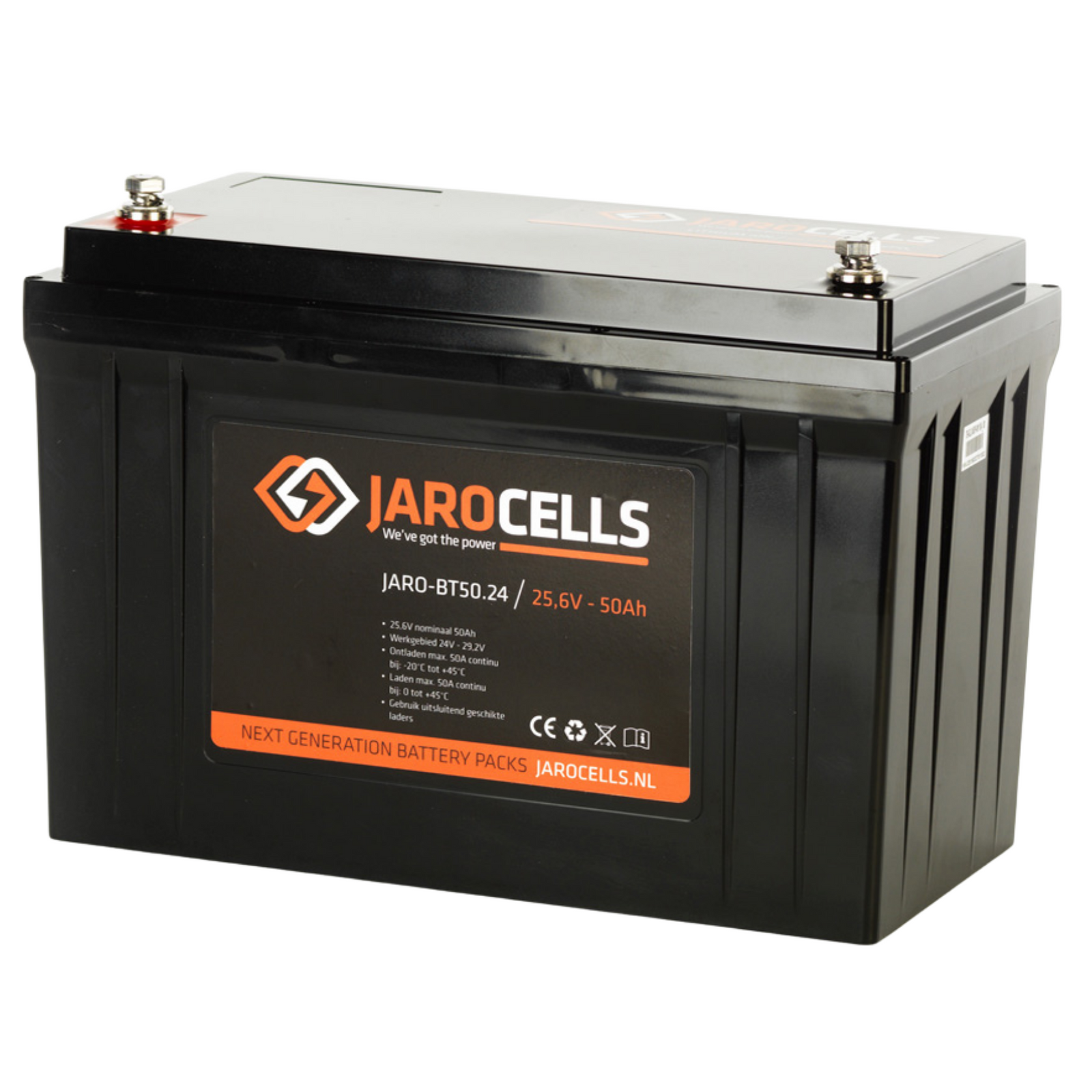 Jarocells Litiumakku 24V 60Ah BT LiFePO4