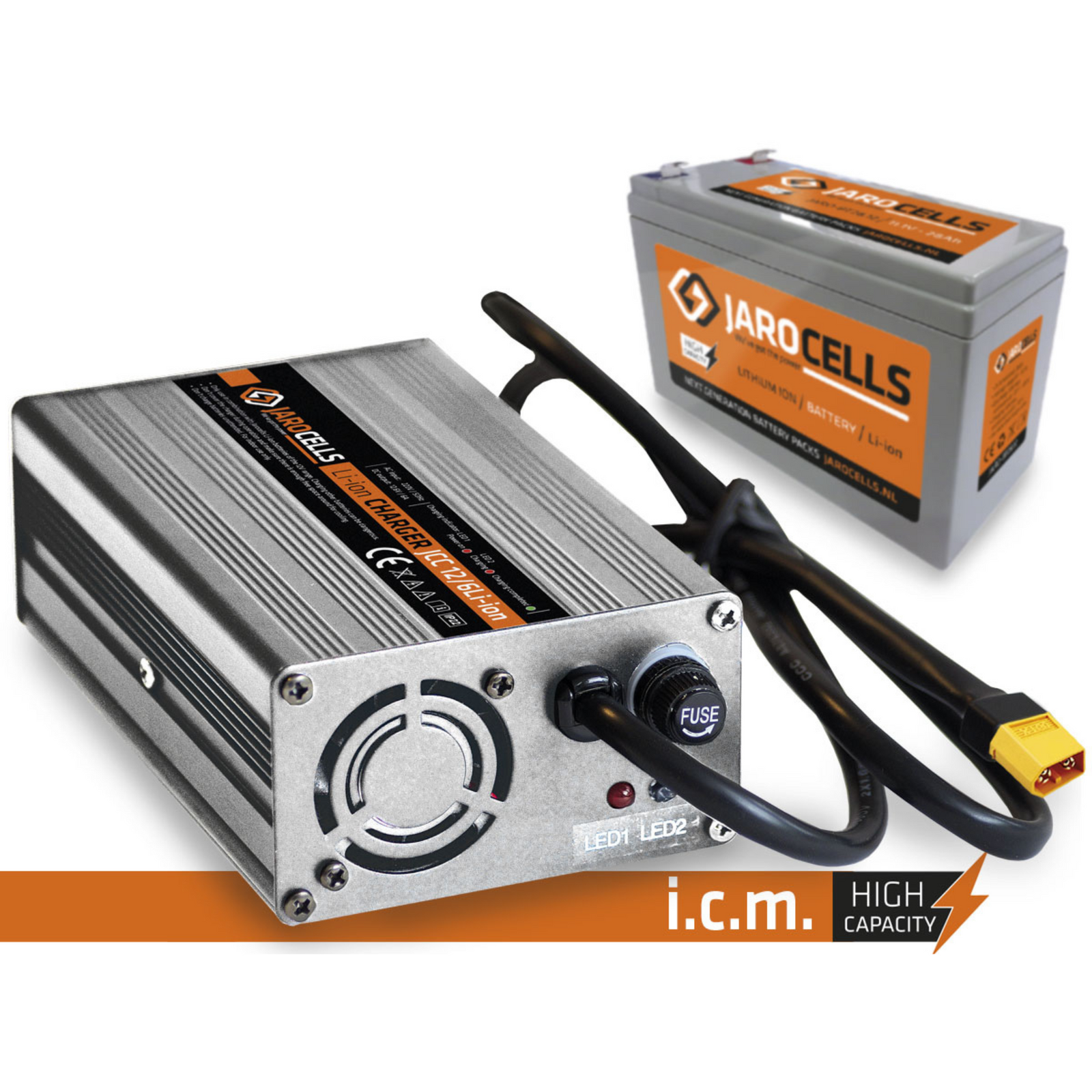 Jarocells XT60 12V 6A Li-Ion akkulaturi