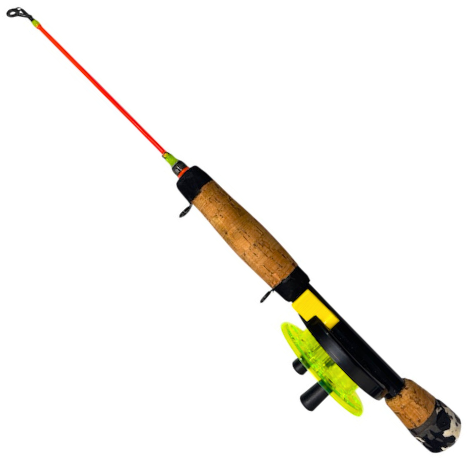 Kirpunvapa Käännetty Delfin 70mm 42cm Pilkkivapa vaakapuola | Notkea - FL. Oranssi