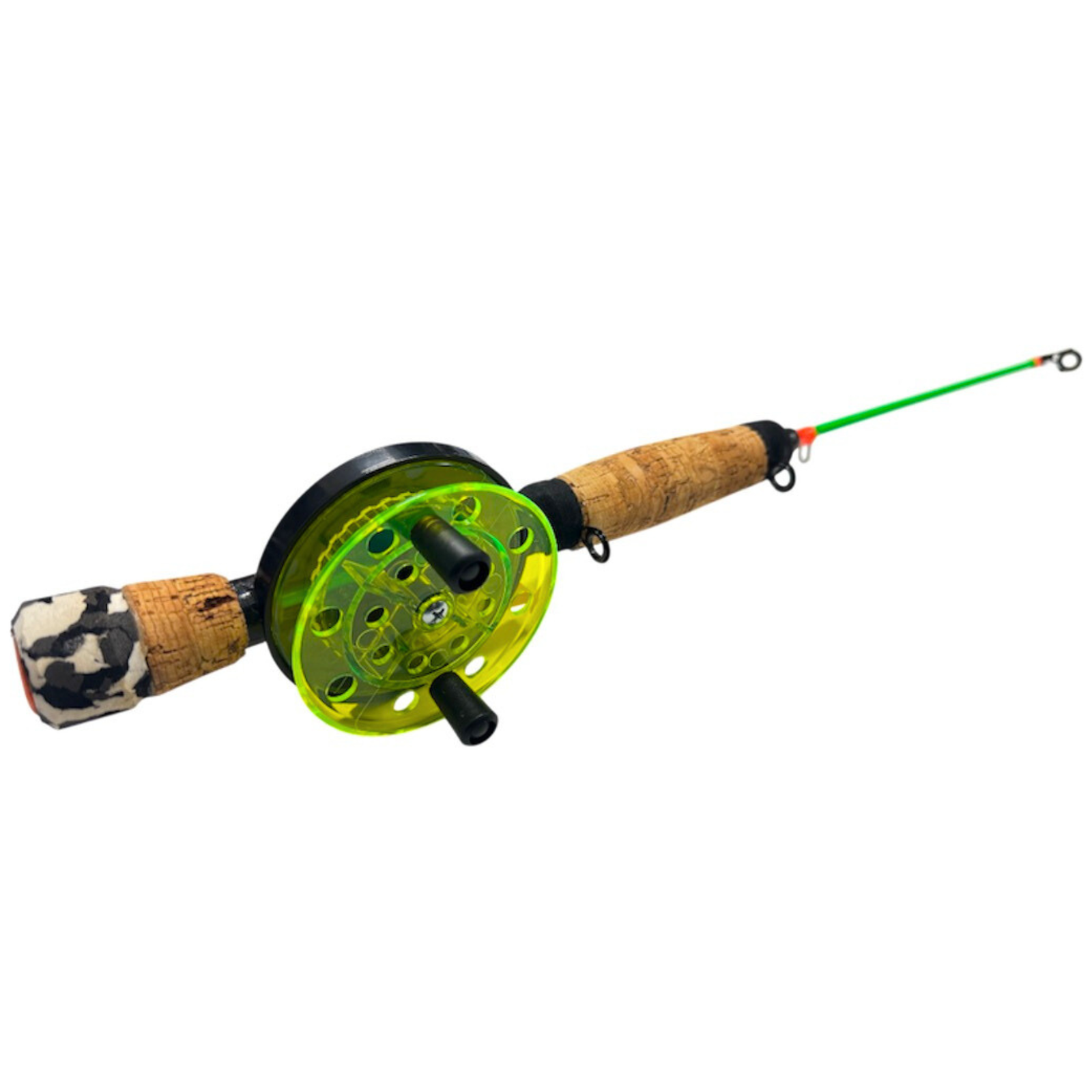 Kirpunvapa Käännetty Delfin 70mm 47cm Pilkkivapa vaakapuola | Jäykkä - FL.Vihreä