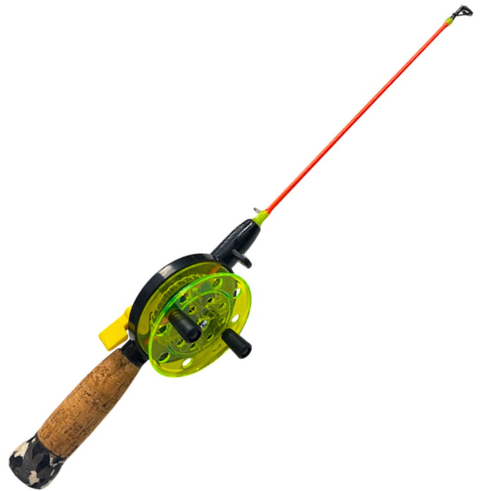 Kirpunvapa Modattu Delfin 70mm 42cm Pilkkivapa pystypuola | Notkea - FL. Oranssi