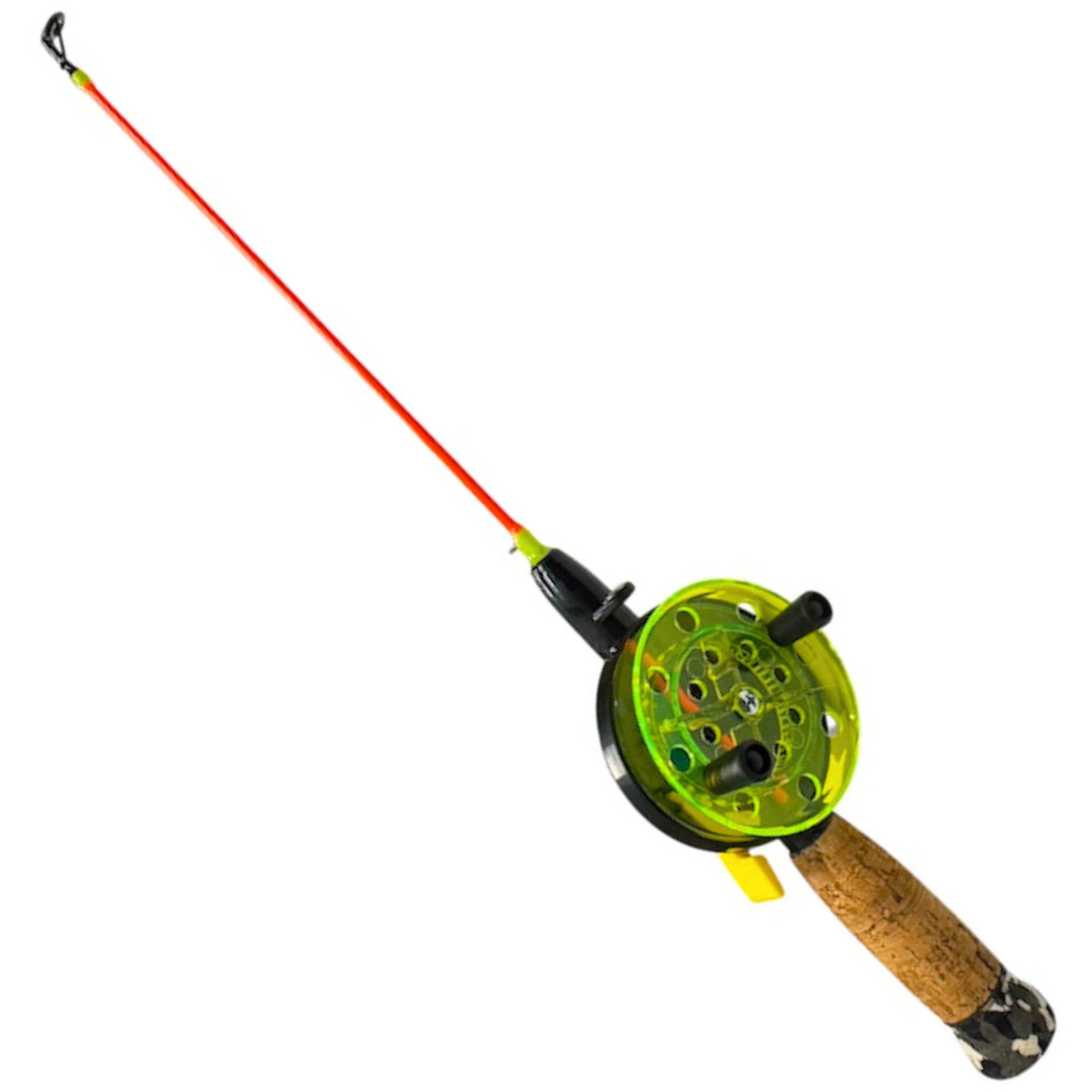 Kirpunvapa Modattu Delfin 70mm 42cm Pilkkivapa pystypuola | Notkea - FL. Oranssi