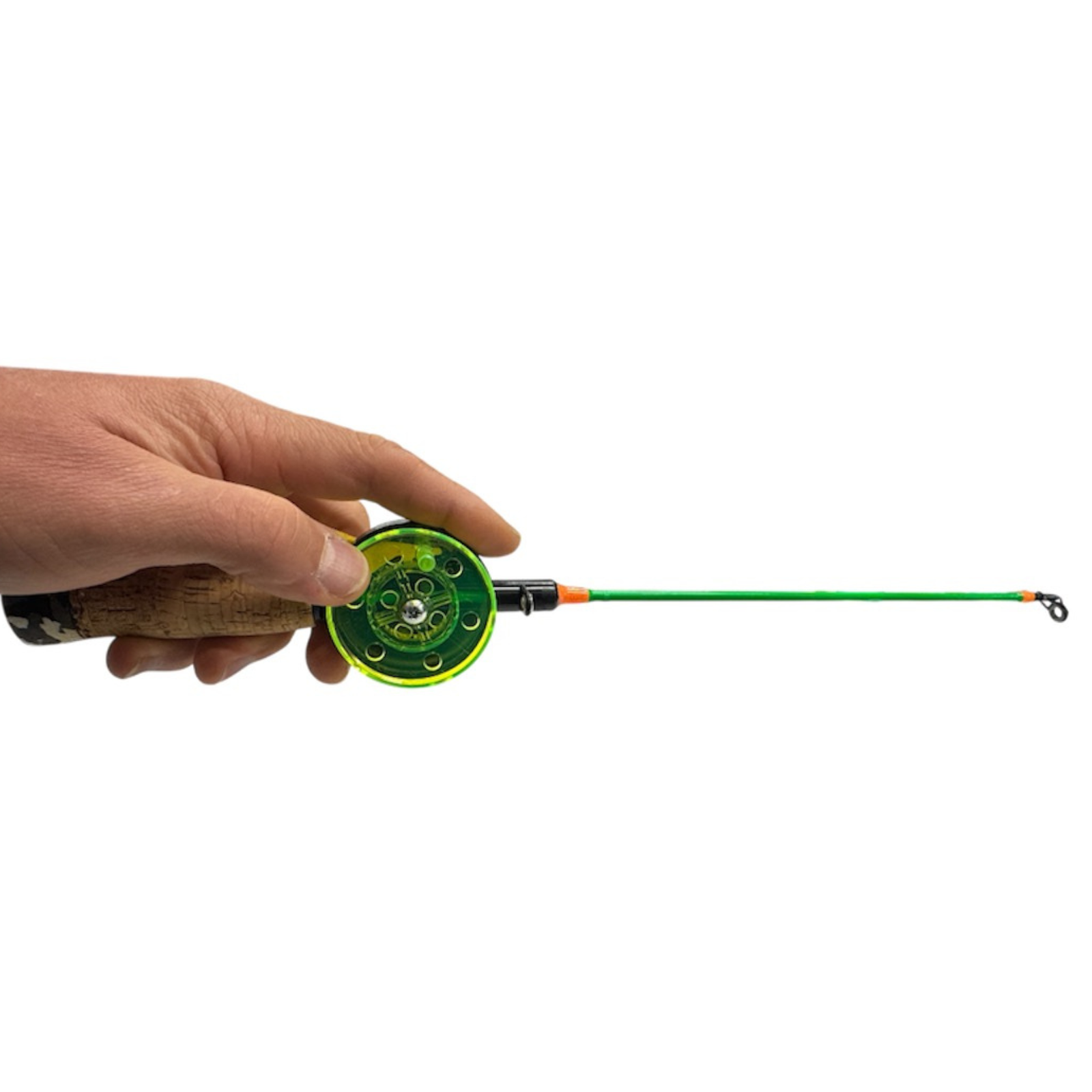 Kirpunvapa Modattu Delfin 50mm 40cm Pilkkivapa pystypuola | Jäykkä - FL.Vihreä