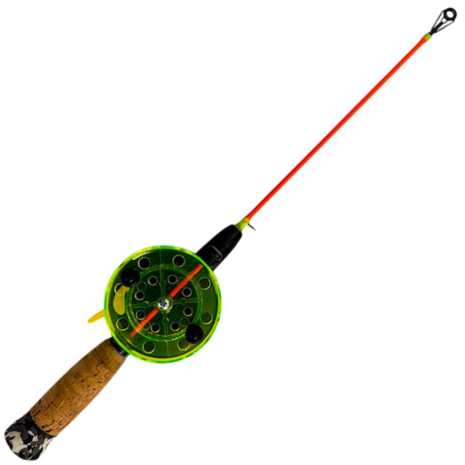 Kirpunvapa Modattu Delfin 70mm 42cm Pilkkivapa vaakapuola | Notkea - FL. Oranssi