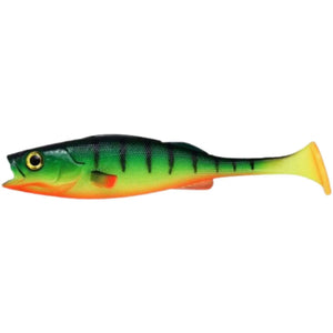 LMAB KØFI Perch Shad Jigi 11cm 4kpl | Firetiger