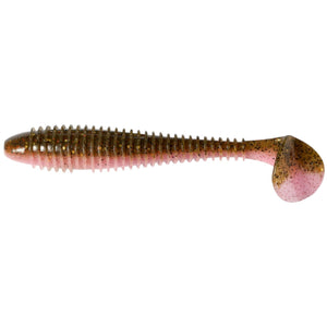 Keitech Swing Impact FAT Jigi 3.8" 6 kpl | Green Punpkin Pink