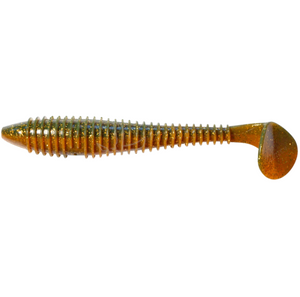 Keitech Swing Impact FAT Jigi 7.8" 2kpl | Motoroil Gold FLK