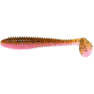 Keitech Swing Impact FAT Jigi 3.8" 6 kpl | Motoroil Pink