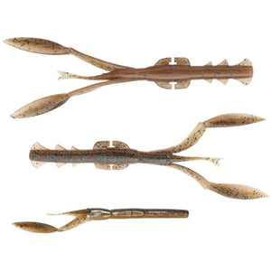 Keitech Neko Camaron Jigi 5.5" 7kpl | Blue Back Cinnamon