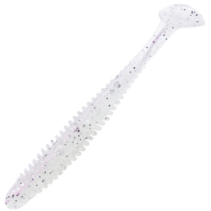Noike Wobble Shad 3" Jigi 9kpl | #48 Clear Wakasagi