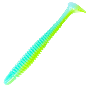 Noike Wobble Shad 7.5" Jigi 2kpl | #147 - Blue Lime Chart