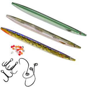 Savage Gear 3D LT Sandeel 110mm 15g Meritaimenviehe | Søren Rajczyk Signature Kit (3kpl)