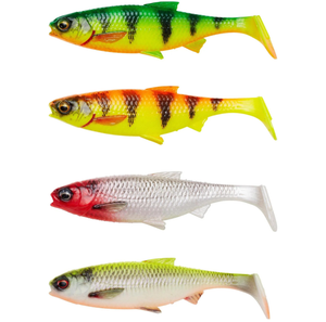 Savage Gear 3D River Roach 8cm 5g Jigi 4kpl | Dark Water Mix