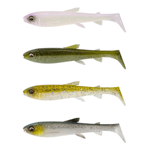 Savage Gear 3D Whitefish Shad 9cm Jigi 4kpl | Clear Water Mix