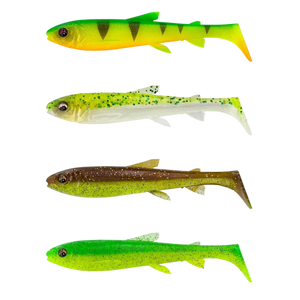 Savage Gear 3D Whitefish Shad 9cm Jigi 4kpl | Dark Water Mix
