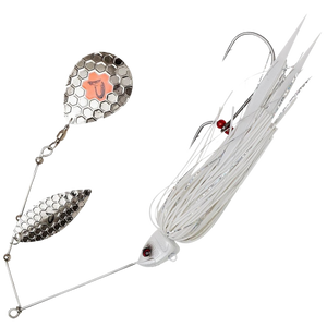 Savage Gear Da Bush Spinnerbait 32g | White Silver