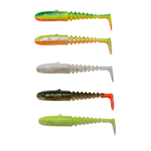 Savage Gear Gobster Shad 9cm 9g Jigi 5kpl | Dark Water Mix