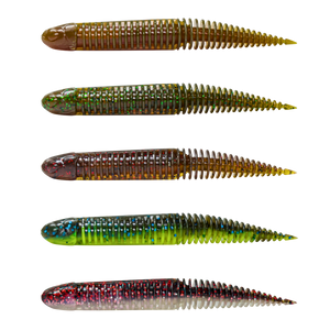 Savage Gear Ned Dragon Tail Slug 8,8cm 4g Jigi 5kpl | Clear Water Mix