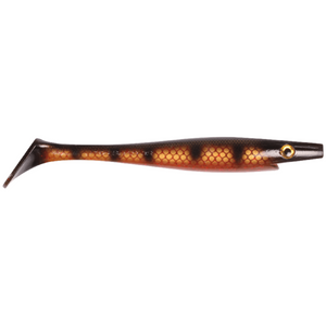 Strike Pro Pig Shad Jr 20cm 50g Haukijigi 2kpl | Black Okiboji Perch