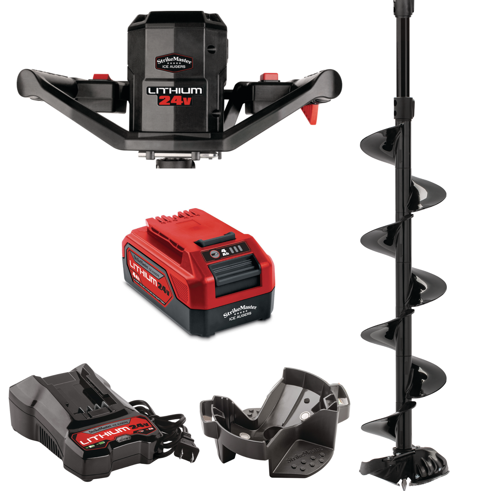 Strikemaster 24V Lite-Flite 150mm Sähkömoottorikaira Combo