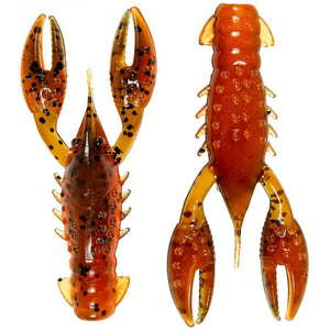 Z-Man TRD Crawz Jigi 2.5" 6kpl | Green Pumpkin Orange
