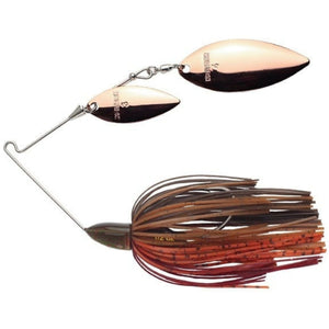 Keitech Tee Bone Double Willow Spinnerbait 14g | Green Pumpkin Craw