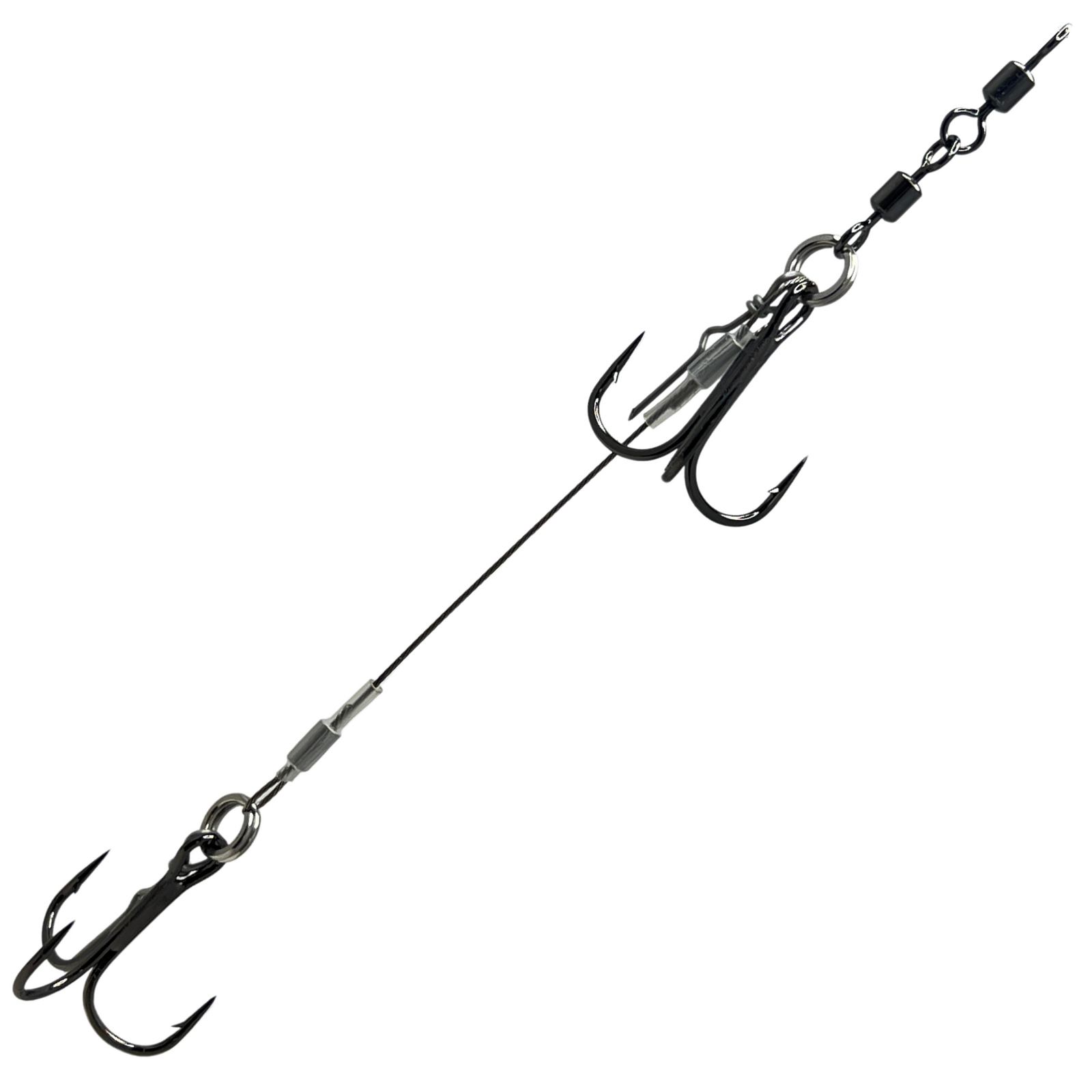 JK-Rig Tuplakoukku-Rigi 11cm | 3/0 60kg Heavy Duty