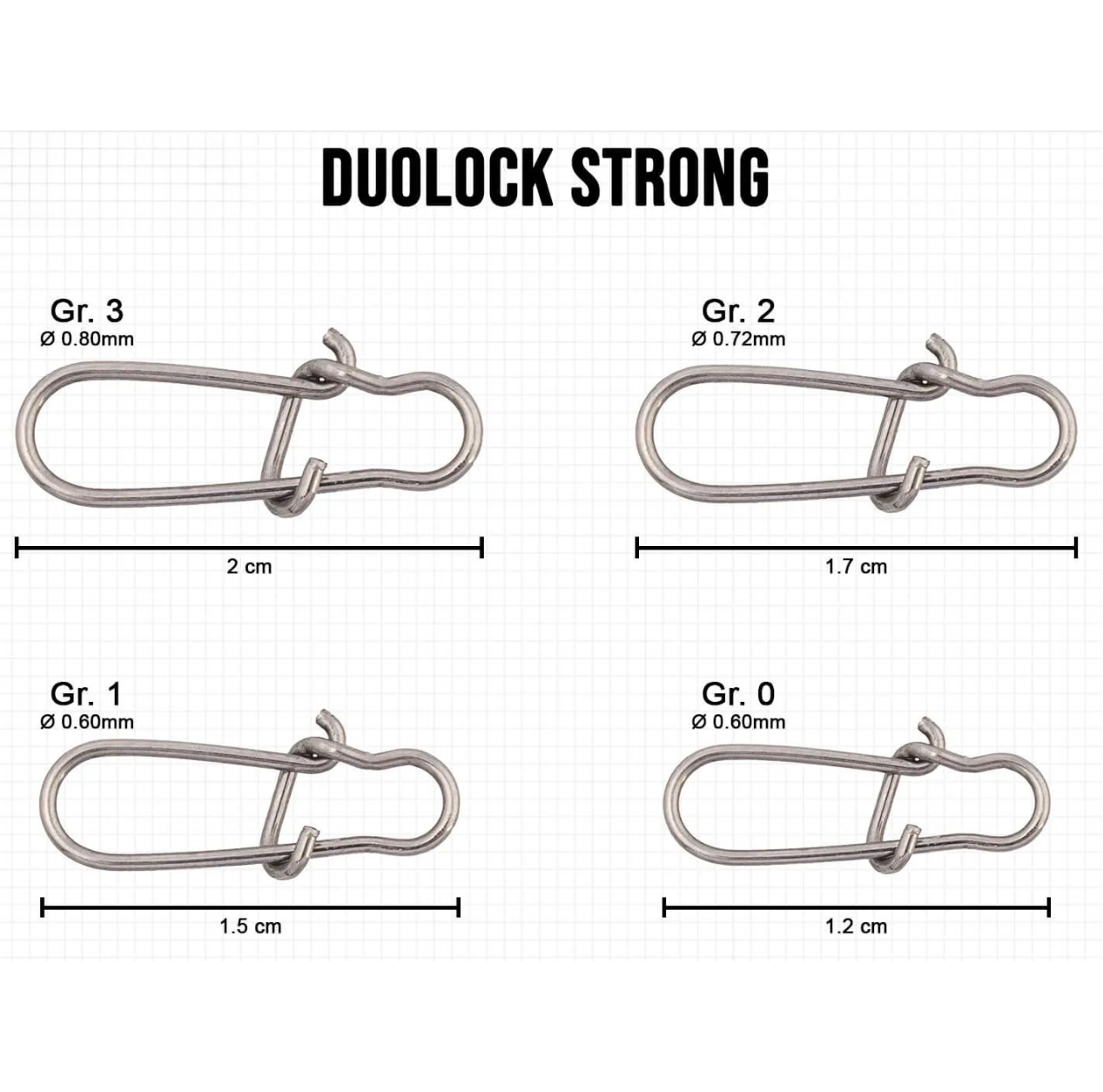 VMC 3533 Duolock Strong Viehelukko 10kpl
