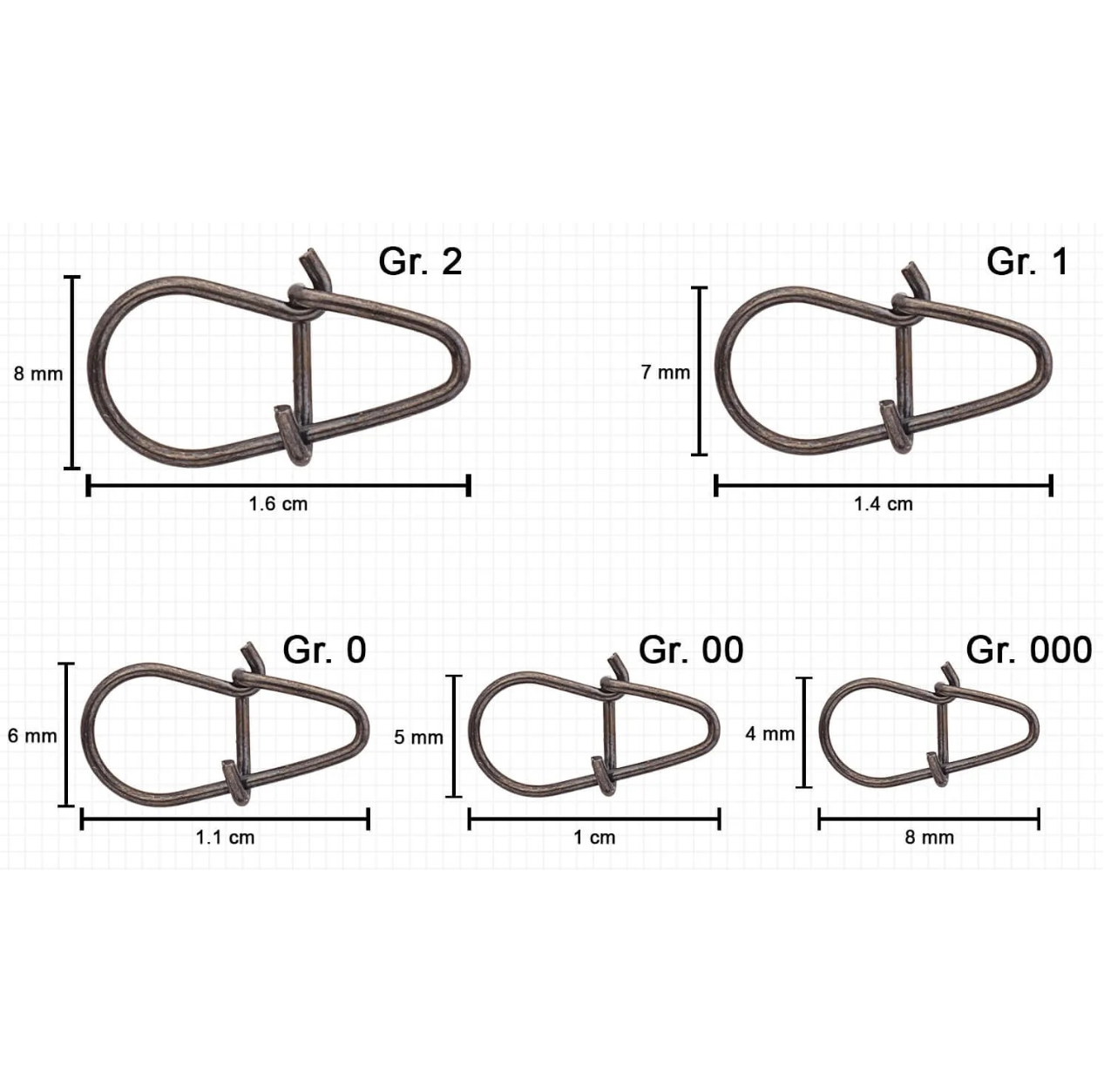 VMC 3538 BN Crank Bait Snap viehelukko