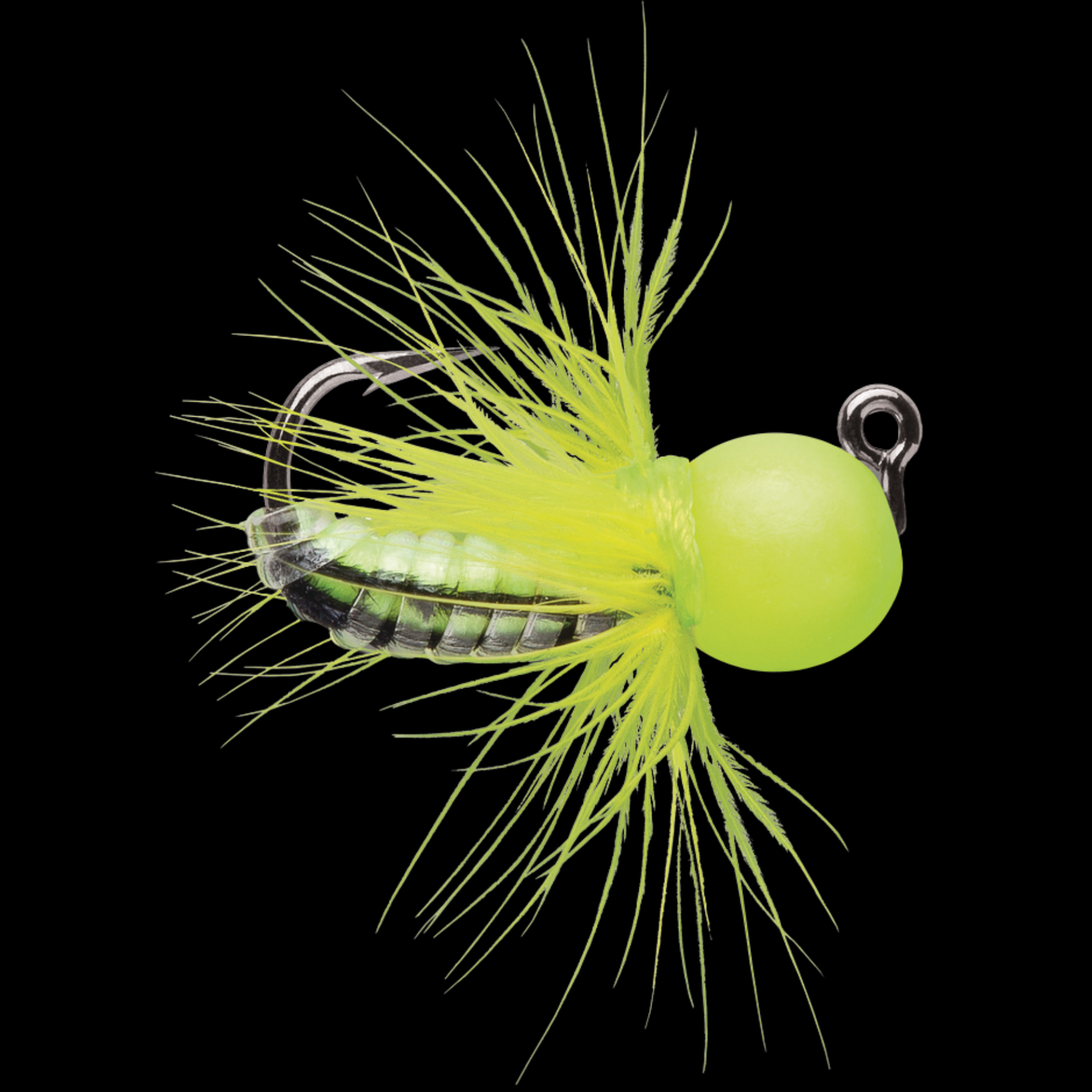 VMC Tungsten Fly Jig perho-morri 1,8g | Glow Chartreuse