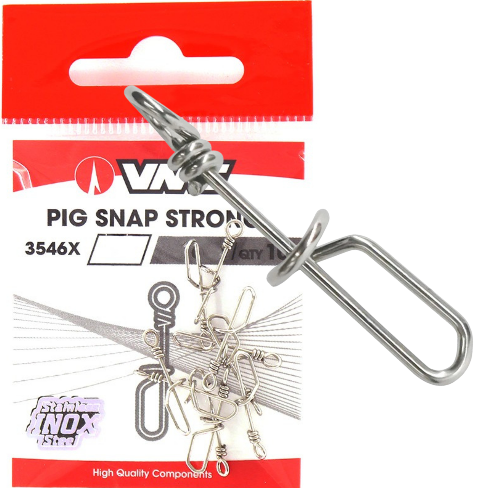 VMC 3546XBN Pig Snap Strong Viehelukko 10kpl