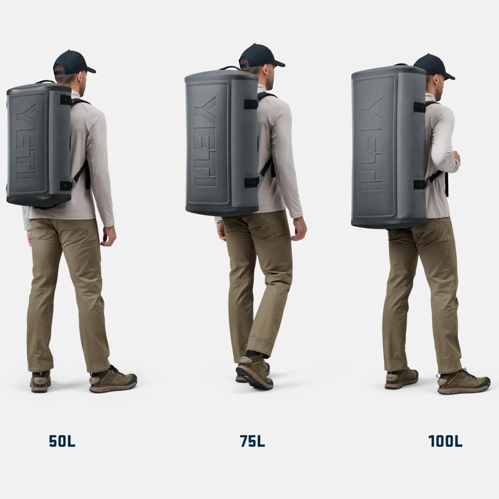 YETI Panga 100 Duffel Vedenpitävä varustekassi | Storm Gray