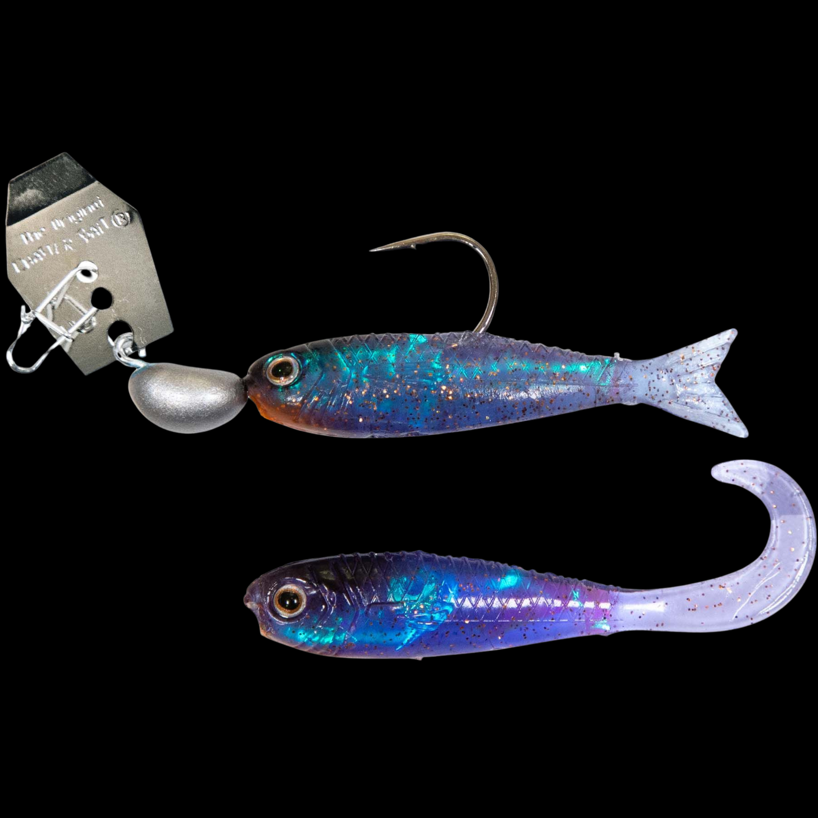 Z-MAN ChatterBait Flashback Mini 3.54g | Silver / Blue