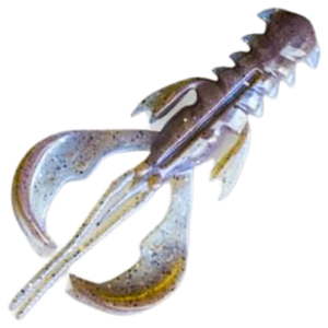 Crazy Fish Nimble kelluva Jigi 3.2" 6kpl | Swamp Pearl (3D)
