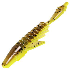CWC Pigster Gecko Jigi 8.5cm 4kpl | Brown Chartreuse Flake
