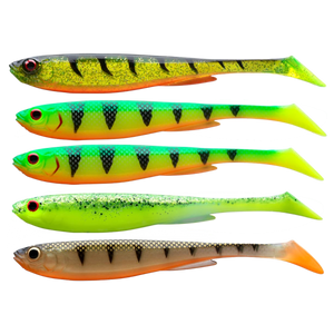 Daiwa Prorex Slim Shad Y 7.5cm Jigi 5kpl | Flash Color Set