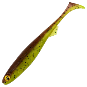 Fox Rage Slick Shad Jigi 11cm 3kpl | UV Green Pumpkin