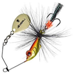 Gunki Alvin Fly Spinnerbait 5.6g | Golden Red