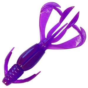 Keitech Crazy Flapper Jigi 2.4" 10kpl | Purple Chameleon