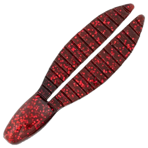 Keitech Flex Chunk Large Jigi 4" 5kpl | Black Cherry