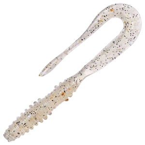 Keitech Mad Wag mini Jigi 3.5" 10kpl | Clear Silver Glow