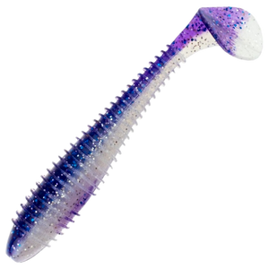 Keitech Swing Impact FAT Jigi 3.3" 7kpl | Purple Ice Shad